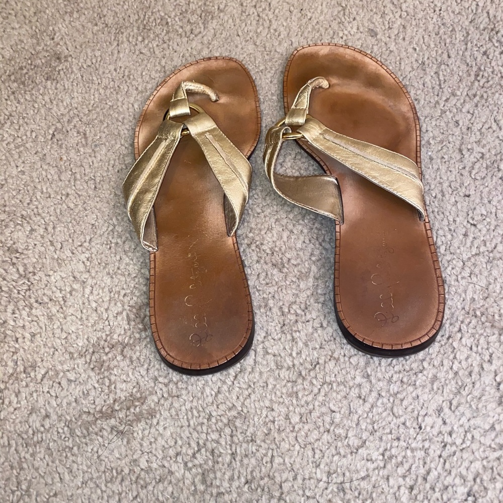 Lilly Pulitzer Sandals size 7.5 - Picture 2 of 4